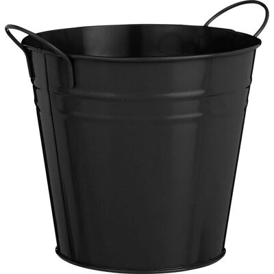 Mica Decorations Topf Joey Eisen Ø 16 x 15 cm schwarz Mica Decorations Topf Joey Eisen Ø 16 x 15 cm schwarz