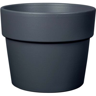 DEROMA Bigband Pflanztopf Perfetto Perfetto Ø 39 cm Terrakotta anthrazit DEROMA Bigband Pflanztopf Perfetto Perfetto Ø 39 cm Terrakotta anthrazit