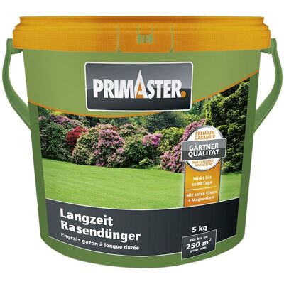 Primaster Rasendünger mit Langzeitwirkung 5 kg Primaster Rasendünger mit Langzeitwirkung 5 kg