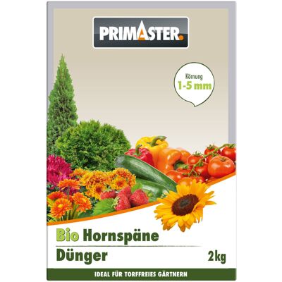 Primaster Bio Hornspäne 2 kg Primaster Bio Hornspäne 2 kg