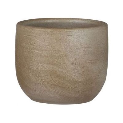 Mica Decorations Mica Blumentopf Nora taupe 11 x 12 cm Mica Decorations Mica Blumentopf Nora taupe 11 x 12 cm