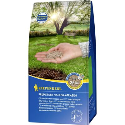 Kiepenkerl Rasensamen Frühstart Nachsaatrasen 1kg für 35m² Kiepenkerl Rasensamen Frühstart Nachsaatrasen 1kg für 35m²