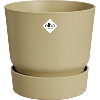 Elho Greenville runder 30cm gold sand bloempot - Blumentopf Elho Greenville runder 30cm gold sand bloempot - Blumentopf
