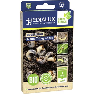 Edialux Nematoden T-Bag Capsa gegen Engerlinge 50 m² Edialux Nematoden T-Bag Capsa gegen Engerlinge 50 m²