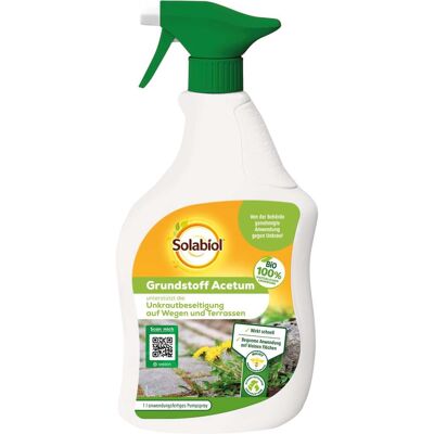 Solabiol Unkrautfrei Grundstoff Acetum Spray 1 L Solabiol Unkrautfrei Grundstoff Acetum Spray 1 L