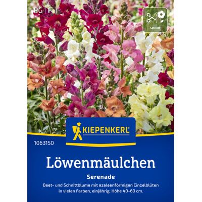Kiepenkerl Blumensamen Löwenmäulchen Serenade für ca. 200 Pflanzen Kiepenkerl Blumensamen Löwenmäulchen Serenade für ca. 200 Pflanzen