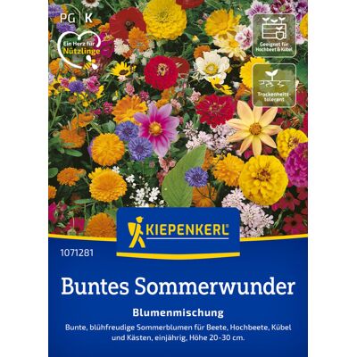 Kiepenkerl Blumensamen Buntes Sommerwunder für ca. 1 - 2 m² Kiepenkerl Blumensamen Buntes Sommerwunder für ca. 1 - 2 m²