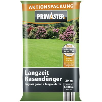 Primaster Rasendünger mit Langzeitwirkung 20 kg Primaster Rasendünger mit Langzeitwirkung 20 kg