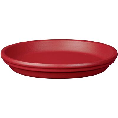 DEROMA Bigband Untersetzer Ø 36 cm Terrakotta rot DEROMA Bigband Untersetzer Ø 36 cm Terrakotta rot