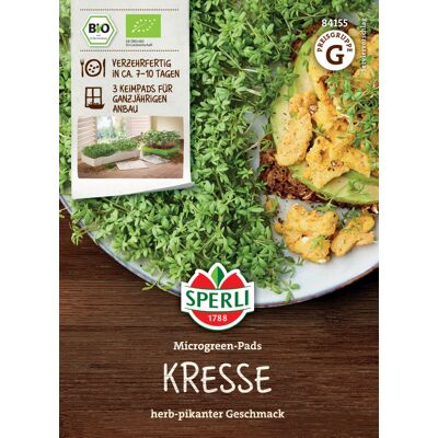 Sperli BIO Microgreen-Pads Kresse Sperli BIO Microgreen-Pads Kresse