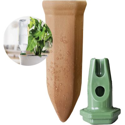 Bio Green Biogreen Bewässerungssystem Balkonkästen Hydro Classic Tonkegel für PET-Flaschen Bio Green Biogreen Bewässerungssystem Balkonkästen Hydro Classic Tonkegel für PET-Flaschen