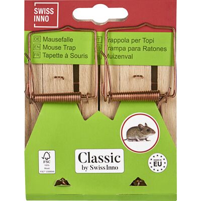 Swissinno Classic Holz-Mausefalle Swissinno Classic Holz-Mausefalle