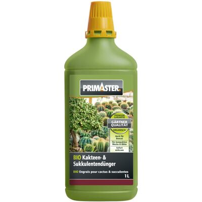 Primaster Bio Kakteen- & Sukkulentendünger 1 L Primaster Bio Kakteen- & Sukkulentendünger 1 L