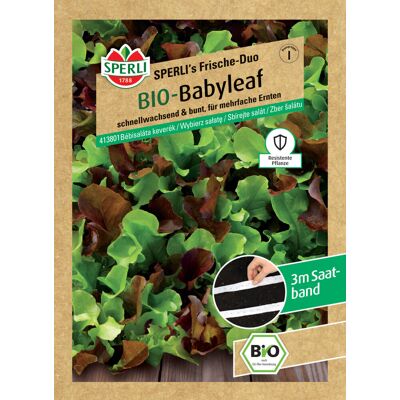 Sperli BIO Babyleafsalat Mischung Saatband Sperli BIO Babyleafsalat Mischung Saatband