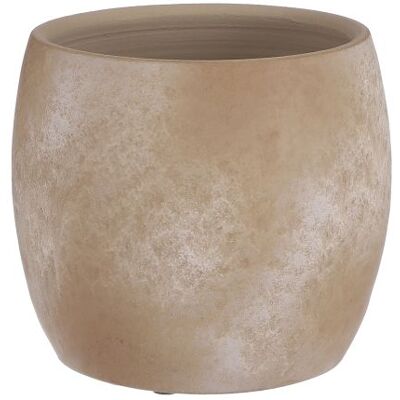 Mica Decorations Mica Blumentopf Lester Ø 18 x 20 cm creme Mica Decorations Mica Blumentopf Lester Ø 18 x 20 cm creme