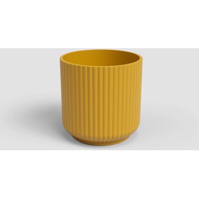 Artevasi Übertopf Luna Keramik Ø 12 x 11 cm gelb Artevasi Übertopf Luna Keramik Ø 12 x 11 cm gelb