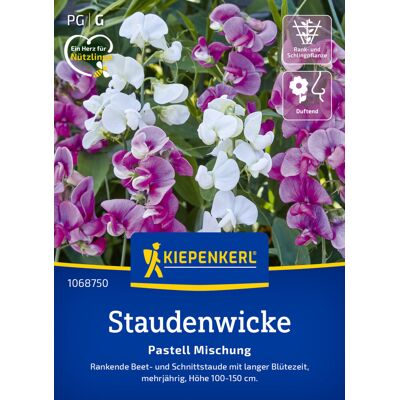 Kiepenkerl Blumensamen Staudenwicken Pastell Mischung für ca. 15 Pflanzen Kiepenkerl Blumensamen Staudenwicken Pastell Mischung für ca. 15 Pflanzen