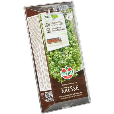 Sperli Bio Microgreen Grow Kit Anzuchtset Kresse Sperli Bio Microgreen Grow Kit Anzuchtset Kresse