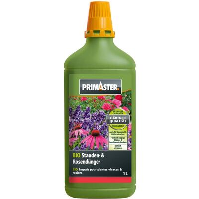 Primaster Bio Flüssigdünger Stauden- & Rosen 1 l Primaster Bio Flüssigdünger Stauden- & Rosen 1 l