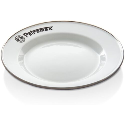 Petromax Teller Emaille 2er Set 22 cm weiss