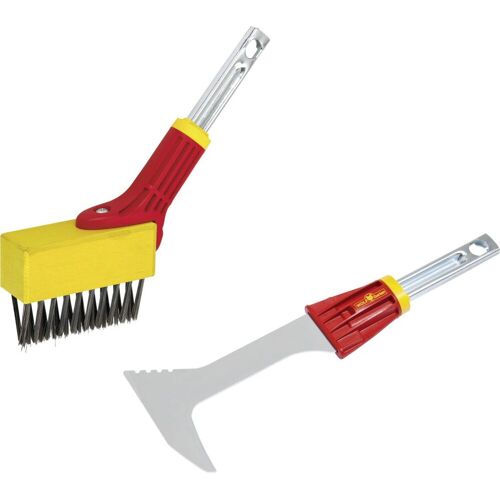 Wolf-Garten Wolf Garten Fugenbürste und Fugenkratzer FB-M+FK-M+ZM140 inkl. Eschenstiel