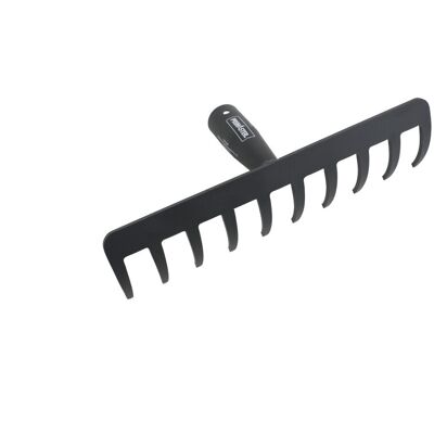 Primaster Gartenrechen 10 Zinken 25 cm Arbeitsbreite schwarz Primaster Gartenrechen 10 Zinken 25 cm Arbeitsbreite schwarz