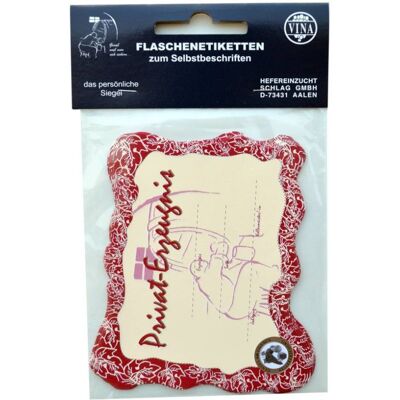Vina Flaschenetikett zum Beschriften 25Stück Vina Flaschenetikett zum Beschriften 25Stück