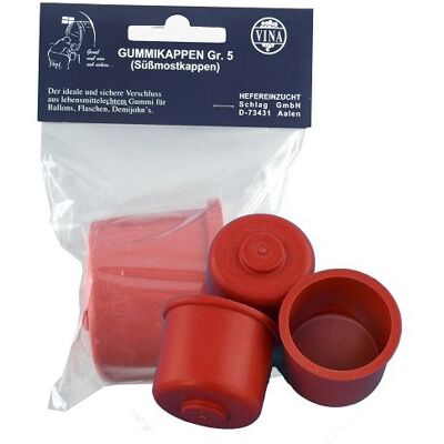 Vina - Gr5 - Ø59 mm - ohne Loch - Gummikappe Vina - Gr5 - Ø59 mm - ohne Loch - Gummikappe