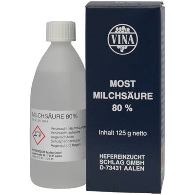 Vina Most Milchsäure 80% 125g Vina Most Milchsäure 80% 125g