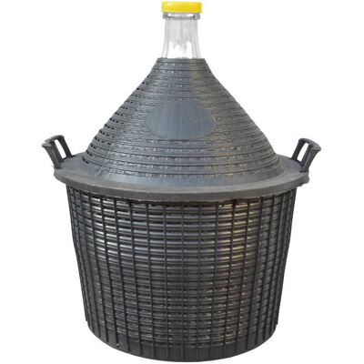 Vina Weinballon 20 L im Schutzkorb Vina Weinballon 20 L im Schutzkorb