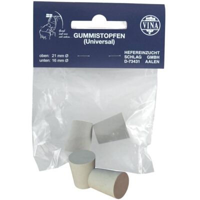 Vina Gummistopfen konisch Ø 21/16 mm Vina Gummistopfen konisch Ø 21/16 mm