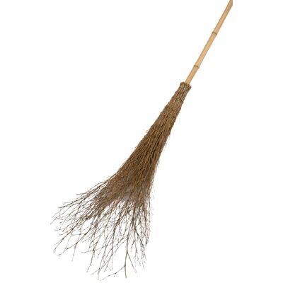 Floraworld Reisigbesen mit Stiel 25 cm Arbeitsbreite Floraworld Reisigbesen mit Stiel 25 cm Arbeitsbreite