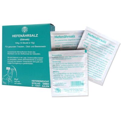 Vina Hefenährsalz Gärsalz 10 x 10 g Vina Hefenährsalz Gärsalz 10 x 10 g