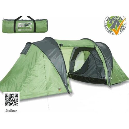 Happy People Iglu-Doppeldachzelt für 4 Personen 140 x 210 cm