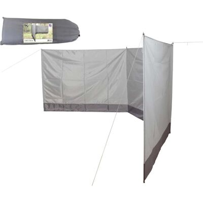 Happy People Windschutz grau 600 x 150 cm Happy People Windschutz grau 600 x 150 cm