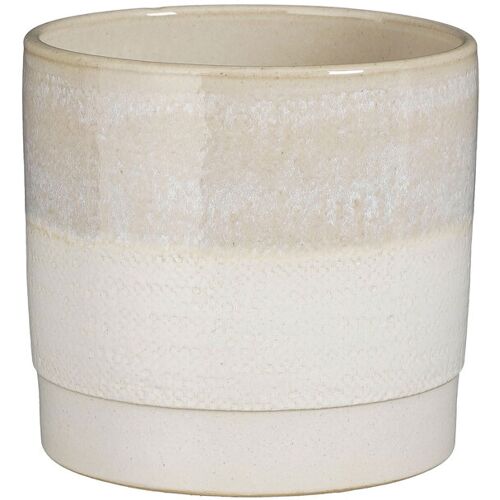 MICA DECORATIONS Übertopf OLOF 17 cm beige