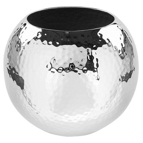 Fink Vase MOON 25 cm vernickelt