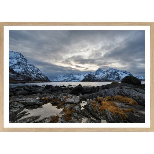 BÖNNINGHOFF Kunstdruck im Rahmen BEGRLANDSCHAFT 70x50cm