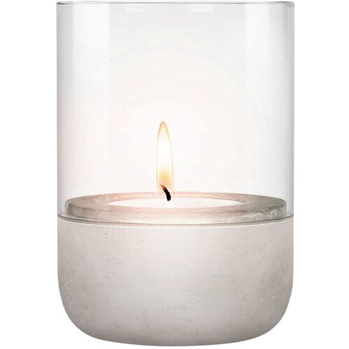 blomus Windlicht CALMA 14 cm Beton /Glas