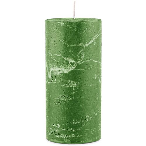 ENGELS KERZEN Stumpenkerze MON AMI Rustique 7/H15 cm oliv