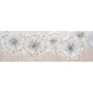BÖNNINGHOFF Ölgemälde auf Echtholzrahmen PUSTEBLUMEN 120X40CM BÖNNINGHOFF Ölgemälde auf Echtholzrahmen PUSTEBLUMEN 120X40CM
