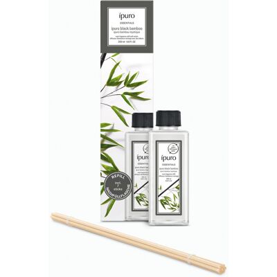 ipuro Raumduft ESSENTIALS Glas/Kunststoff/Holz 25,1 x 6,0 x 5,3 cm 200 ml Black bamboo ipuro Raumduft ESSENTIALS Glas/Kunststoff/Holz 25,1 x 6,0 x 5,3 cm 200 ml Black bamboo