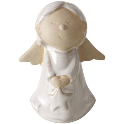 Dekofigur TERRANA Keramik 10,5 x 5,5 x 8 cm Beige Dekofigur TERRANA Keramik 10,5 x 5,5 x 8 cm Beige