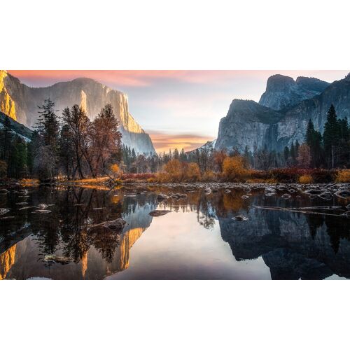 BÖNNINGHOFF Kunstdruck auf Keilrahmen YOSEMITE NATIONALPARK 150x90cm