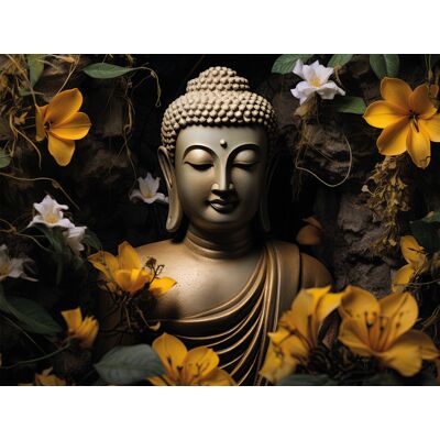 BÖNNINGHOFF Kunstdruck auf Keilrahmen BUDDHA 61X46cm BÖNNINGHOFF Kunstdruck auf Keilrahmen BUDDHA 61X46cm