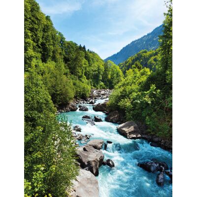 BÖNNINGHOFF Kunstdruck auf Keilrahmen FLUSS 46X61cm BÖNNINGHOFF Kunstdruck auf Keilrahmen FLUSS 46X61cm