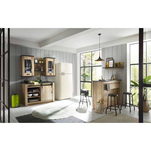 Küche Kombination SHERWOOD K3 Old Style hell Dekor