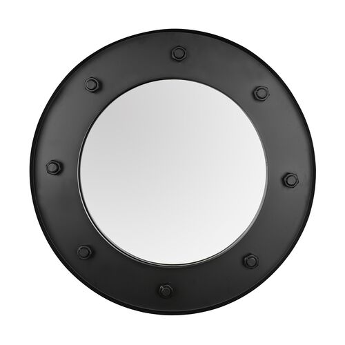 Wandspiegel JESSY 60 cm schwarz