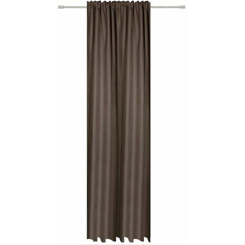 my deco Schlaufenvorhang BALANCE 135 x 300 cm taupe
