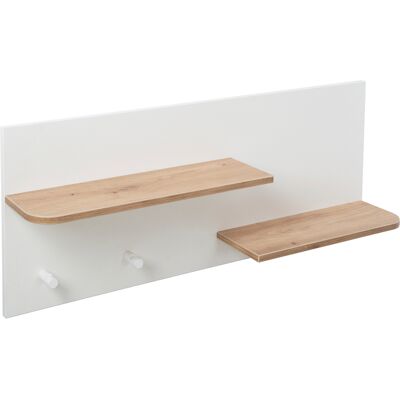 roba Wandbord PAULINE weiß/ braun roba Wandbord PAULINE weiß/ braun